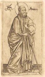 Saint Thomas ou Saint Simon, vers 1470-1480