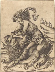 Samson et le lion