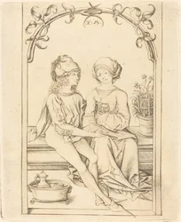 Les Amants, vers 1490