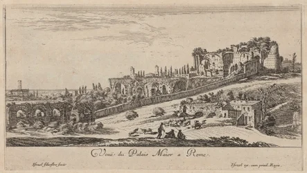 Vue du Palais Maior à Rome