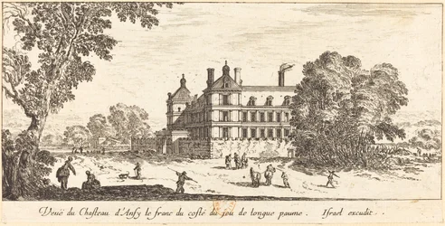 Vue du château d