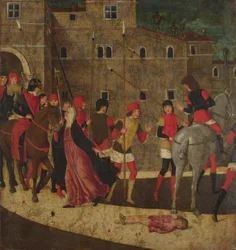 La pétition de la veuve, entre 1475 et 1500