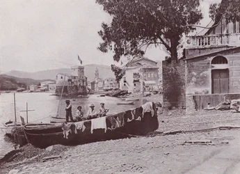 Italie : Rapallo, le port