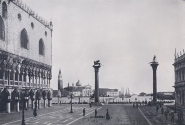 Italie : Venise, la Piazzetta