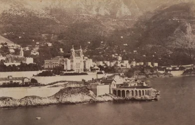 Le golfe de Montecarlo, 07/1887 (photo n/b)