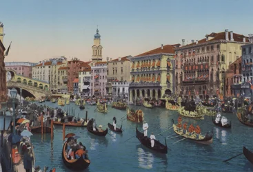Venise, Régates sur le Grand Canal