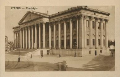 Vérone : Municipalité (photo n/b)