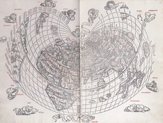 Carte du monde, 1511