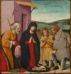 Adoration des bergers, vers 1480-1500