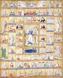 Tous les saints avec Saint Pierre au centre, vers 1560