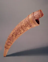 Un oliphant, du Trésor de Saint-Sernin, Atelier de Salerne