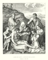 Andrea del Sarto, Déposition de la Croix, Collection du Palais Pitti