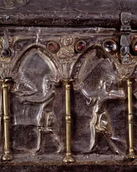 Arche de Barberousse, avec des scènes de la vie de Saint Jean-Baptiste