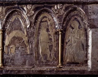 Arche de Barberousse, avec des scènes de la vie de Saint Jean-Baptiste
