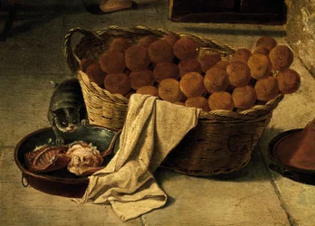 Panier de pain (détail de Forneria), Italie
