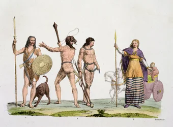 Bretons, Calédoniens et la reine Boadicée, planche 4 de L