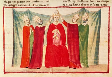 Couronnement du pape Boniface VIII