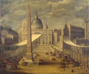 Procession de Corpus Christi sur la Piazza San Pietro