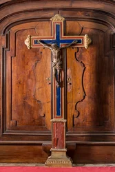 Crucifix en bronze