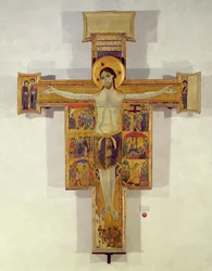 Crucifixion, École Toscane, seconde moitié du 12ème siècle
