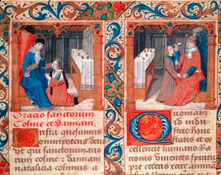 Médecin opérant le crâne d