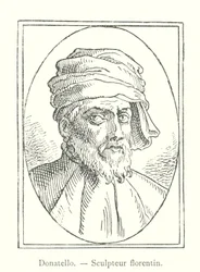 Donatello, Sculpteur florentin (gravure)