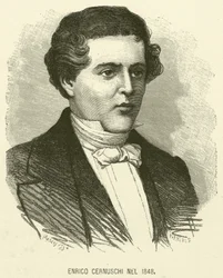 Enrico Cernuschi Nel 1848 (gravure)