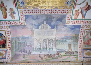 Fontaine de Moïse, Piazza San Bernardo, Rome