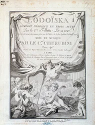 Frontispice de Lodoiska, opéra de Luigi Cherubini