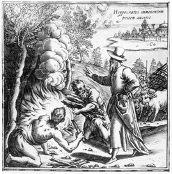 Hippocrate expliquant l