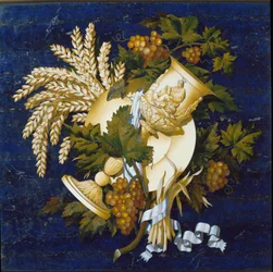 Marbre incrusté