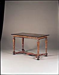 Table incrustée, Rome, vers 1730