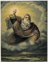 La lumière soit faite - dans "Aurea Bibbia classica: storia della rivelazione divina nell