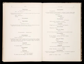 Libretto della Tosca par Giacomo Puccini, Édition Ricordi, Italie