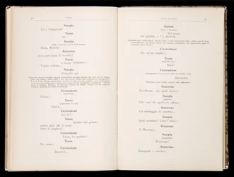 Libretto della Tosca par Giacomo Puccini, Édition Ricordi, Italie