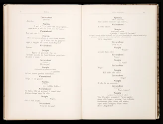 Libretto de Tosca, Édition Ricordi, Italie