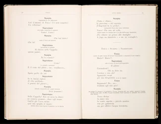 Libretto de Tosca, Édition Ricordi, Italie