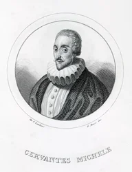 Miguel de Cervantes, écrivain espagnol (1547 - 1616)