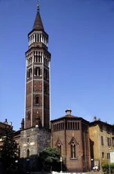 Milan : le clocher de San Gottardo