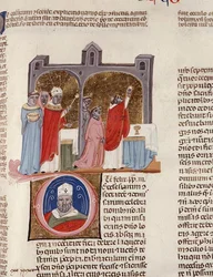 De consecratione, miniature du 