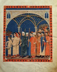 Ms 973 c.20 Une procession