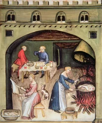 Préparation domestique, de Tacuinum Sanitatis
