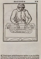 Page de Musica theorica par Lodovico Fogliani (1475?-1542) théoricien de la musique