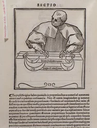 Page de Musica theorica par Lodovico Fogliani (1475?-1542) théoricien de la musique
