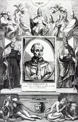 Pape Adrien II (gravure)