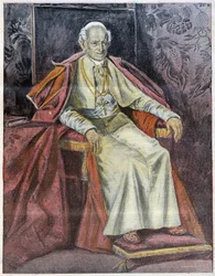 Pape Léon XIII - dans "La Tribuna Illustrata