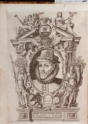 Portrait de Cesare Negri dit Il Trombone (1536-1604), un danseur italien