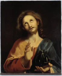 Portrait du Christ. École milanaise du XVIe siècle. Peinture anonyme