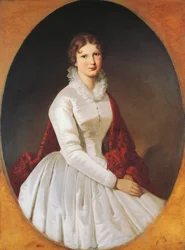 Portrait de Costanza Trotti Arconati Visconti