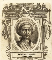 Portrait de Domenico Puligo, peintre italien de la Renaissance, actif à Florence